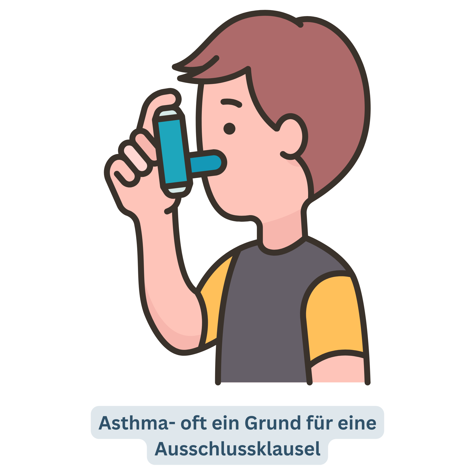 Vorerkrankung Asthma Berufsunfähigkeitsversicherung